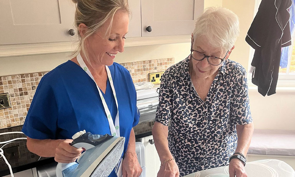 Live in carer - Help with daily care routines
